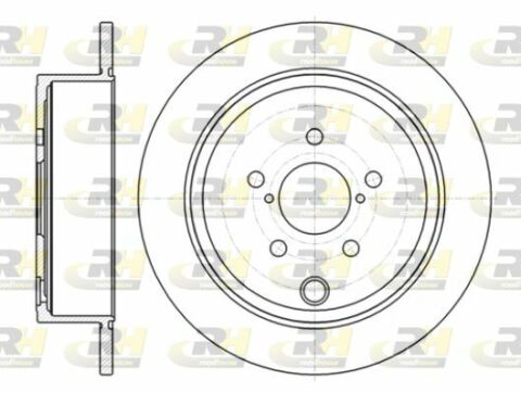 Диск тормозной (задний) Subaru Forester 08-/Impreza 08-/Outback 08- (286x10)