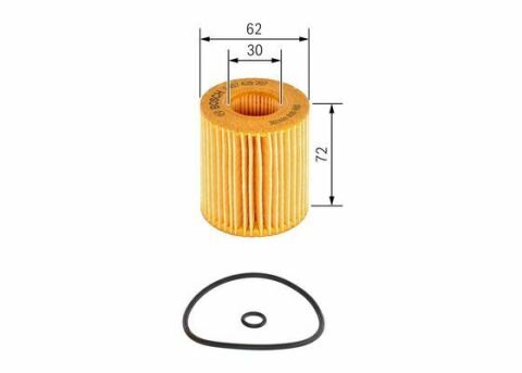 Фильтр масляный Mazda 6 1.8-2.5 02-13/Ford Mondeo 1.8-2.0 00-15