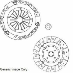 Комплект зчеплення Transit V347 2.2TDCi 06- (115/140PS) (250mm)