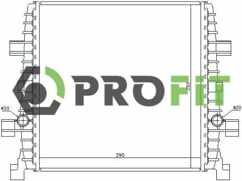 Радіатор охолоджування Радіатор охолоджування