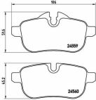 Тормозные колодки дисковые