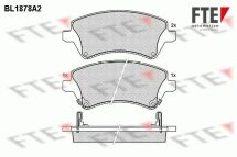 Комплект тормозных колодок, дисковый тормоз