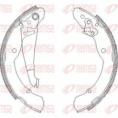 Колодки тормозные задн. VW Caddy 95-03 SKODA Octavia, Roomster SEAT