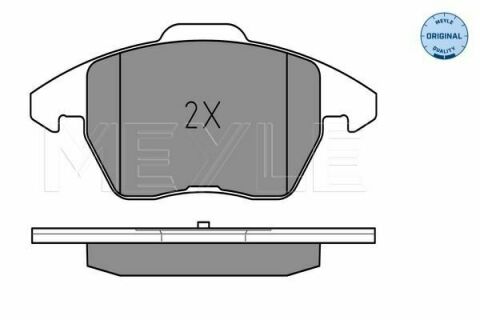 Колодки тормозные (передние) Citroen C4/Peugeot 307 03-