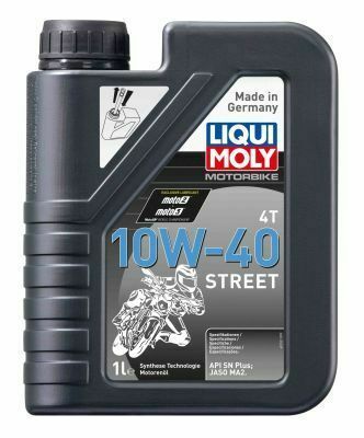 Моторна олива LIQUI MOLY MOTORBIKE 4T 10W-40 STREET, 1 літр
