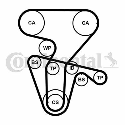 Водяной насос + комплект ремня зубчатого Водяной насос + комплект ремня зубчатого