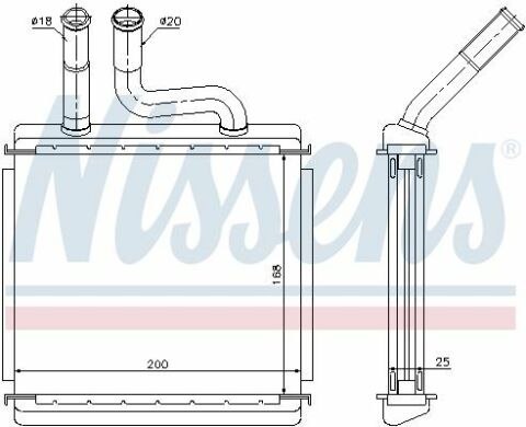 печь CT GMC TACUMA(00-)1.6 i 16V(+)[OE P96331063]