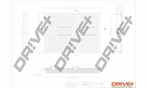 DP1110.10.0190 Drive+ - Фільтр повітря