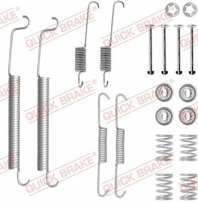 Комплект пружинок колодок ручника Peugeot Partner/Citroen Berlingo 1.4-2.0 96- (TRW)