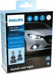 Автолампи Philips Ultinon Pro3022 H8 H11 H16 6000K 2 шт.