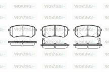 Тормозные колодки зад. Hyundai Accent/Kia Rio/Ceed 05- (mando)