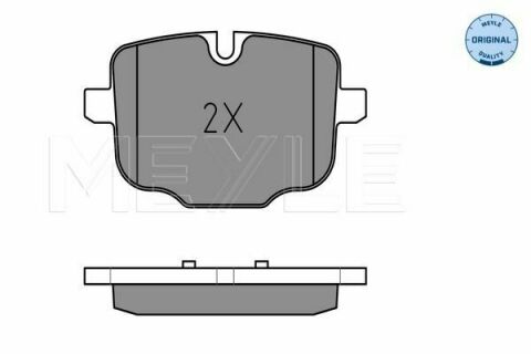 Колодки тормозные (задние) BMW 5 (F10/F11)/6 (F12/F13)/ 7 (G11/G12)/ X5 (G05)/ X6 (G06)/ X7 (G07)10-