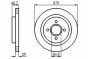 Диск тормозной передний Bora 10/00-, A3 04/99-, Octavia 08/00- VW, фото 1 - интернет-магазин Auto-Mechanic