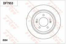 Диск тормозной (1 шт.) HYUNDAI/KIA Grandeur/Optima/Soul "R D=284mm "11>>