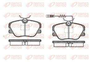 Тормозные колодки перед. DB W124/201 (19,3mm)