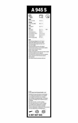 Щетки стеклоочистителя (650/400мм) BMW X1/Seat Leon 12- Aerotwin (бескаркасная)