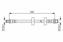 Шланг гальмівний передній Polo 94-VW
