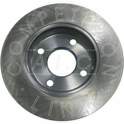 Диск гальмівний (передній) Ford Fiesta 00-08/Focus 98-04/Fusion 02-12 (258x22) (вент.)