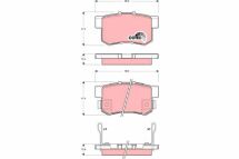 Колодки гальмівні