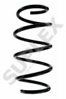 Skoda Пружина передняя (спорт) L=288 мм (зел/сер) Octavia III 13-