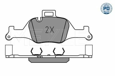 Колодки тормозные (передние) BMW 3/5/7/X3/X4/X5/X6 17- (Ate)