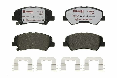 Комплект гальмівних накладок, дискове гальмо