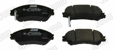 Колодки гальмівні передні Suzuki SX4 S-Cross, Vitara, 1,4–1,6 2013– Колодки гальмівні передні Suzuki SX4 S-Cross, Vitara, 1,4–1,6 2013–