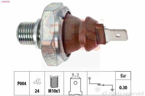 EPS VW Датчик давл.масла 0,3bar (коричневый)