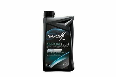 Трансмиссионное масло WOLF OFFICIALTECH ATF LIFE PROTECT 6, 1 литр