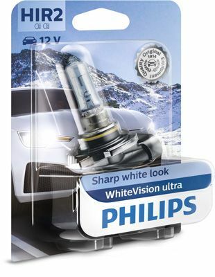 9012WVUB1 (PHILIPS) HIR2 WhiteVision ultra +60% (3700K) B1 12V 55W PX22d