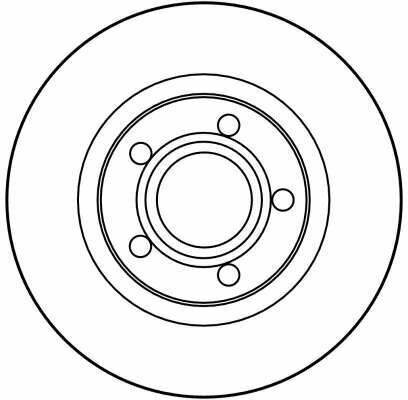 Гальмівний диск перед. A4/A8/Passat (96-13)