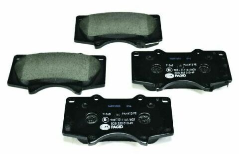 Тормозные колодки пер. Toyota Land Cruiser/Hilux VII/Lexus GX/ MITSUBISHI PAJERO 01- (sumitomo)