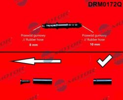 Штуцер d1 8mm, d2 10mm