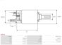 Реле стартера втягуюче (12V) Toyota Yaris 1.3-1.5 99-05/Land Cruiser 200 4.7 V8 08-, фото 4 - інтерент-магазин Auto-Mechanic