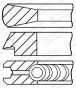 Кільця поршневі BMW 3 (E46)/5 (E39)/7 (E38) 98-05 (84.00mm/STD) (3-2-3), фото 1 - інтерент-магазин Auto-Mechanic