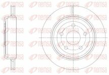 Диск тормозной зад. (18") grand cherokee