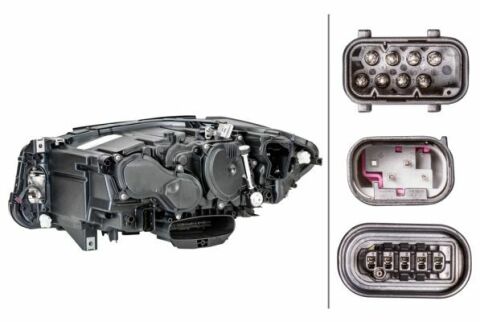 BMW Основна фара права F10, F11