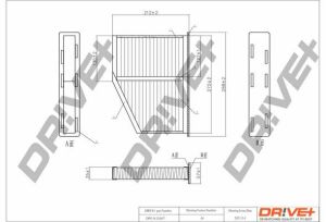 DP1110.12.0037 Drive+ - Фільтр салону