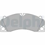 Комплект гальмівних колодок з 4 шт. дисків