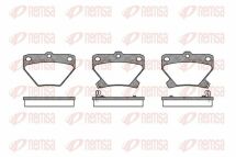 Гальмівні колодки задні Toyota Yaris 99–