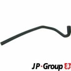 Патрубок системи охолодження ниж. Audi 80 -91 (від розш. бачку)