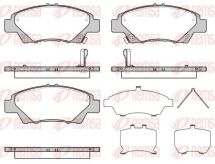 Гальмівні колодки передн.jazz 08- Гальмівні колодки передн.jazz 08-