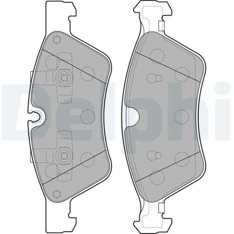 Колодки тормозные (передние) MB E-class (W211)/M-class (W164)/R-class (W251) 03-14/G-class (W463) 04