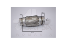 Гофра глушника 60x150
