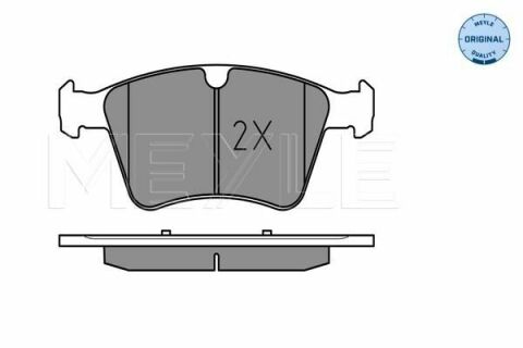 Колодки тормозные (передние) MB GL-class (X164)/M-class (W164)/R-class (W251/V251) 06-14 (Ate)