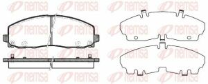 Колодки гальмівні передні freemont,chrysler grand voyager v,lancia 2.0/3.6 11-