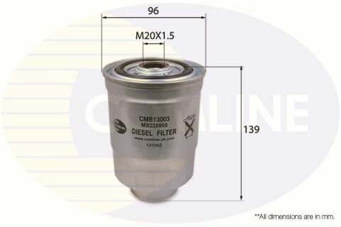 CMB13003 Comline - Фильтр топлива (аналог WF8058/KC46)