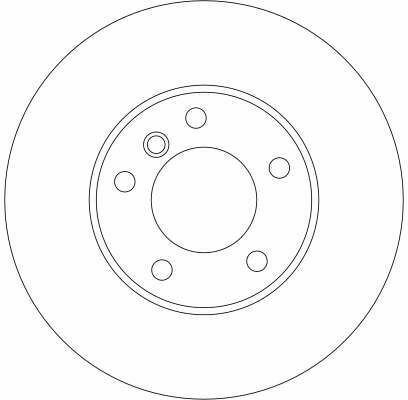 Гальмівний диск перед. BMW 5 (E39) 96- (324x30) Гальмівний диск перед. BMW 5 (E39) 96- (324x30)