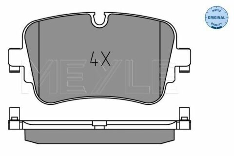 Колодки тормозные (задние) Audi A6/A7/A8/Q7/Q8 15-