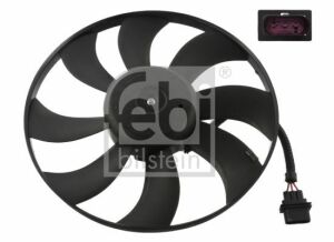 FEBI VW Вентилятор охолодження двигуна 250-60W 385mm Polo,Skoda Fabia,Seat